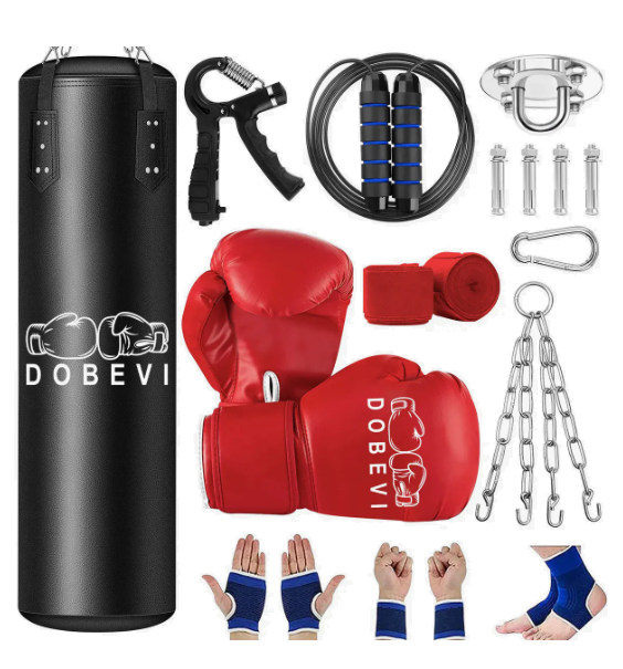 Kit Saco de Pancada e Acessórios