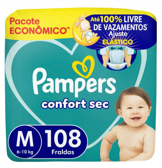 Fraldas Pampers