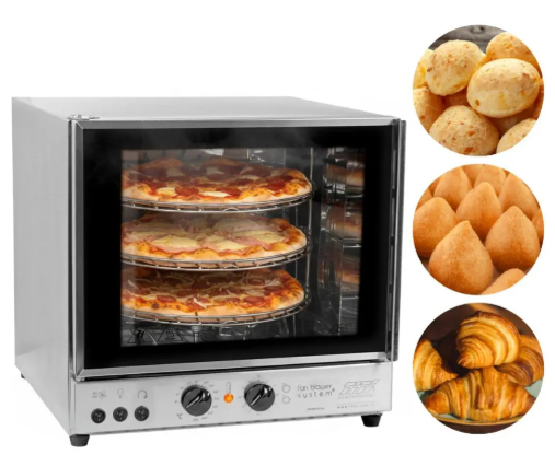 Fôrno Giratório Para Pizza